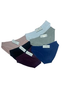 Жіночі безшовні трусики-сліпи Blue Rose Арт: WH3341 / Асорті кольорів /