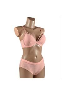 Комплект Beisdanna на тонкому поролоні з трусиками-сліпами Арт.: 8010 / Асортимент кольорів /