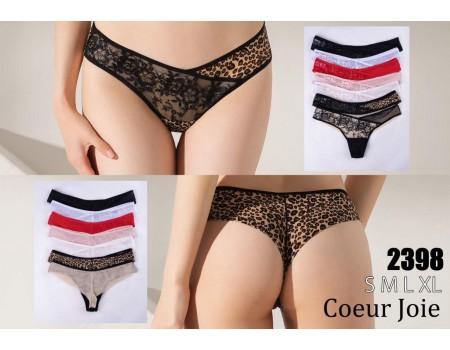 Жіночі трусики-бразиліано COEUR JOIE Арт: 2398