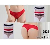 Жіночі трусики-бразиліано COEUR JOIE Арт: 2620