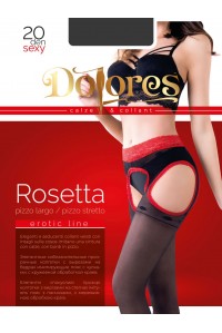 Колготки женские DOLORES Sexy 20 Rosetta pizzo largo