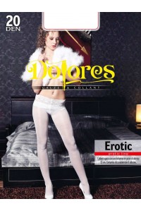 Колготки с силиконовым поясом DOLORES Erotic 20