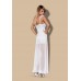 Элегантное платье-пеньюар с полуоткрытой спиной Obsessive Feelia gown