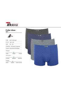 Стрейчеві чоловічі боксери Indena Арт: 11442 / 3XL, 4XL. /