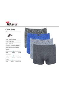Стрейчеві чоловічі боксери Indena Арт: 11438 / 3XL, 4XL. /