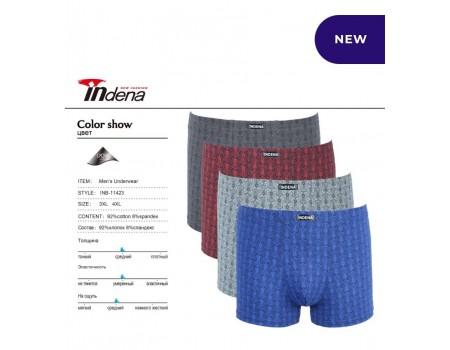 Стрейчевые мужские боксеры Indena Арт: 11423 / 3XL.4XL. /