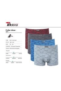 Стрейчеві чоловічі боксери Indena Арт: 11424 / 3XL.4XL. /