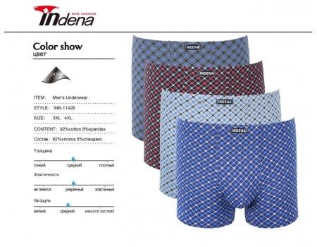 Стрейчевые мужские боксеры Indena Арт: 11426 / 3XL.4XL. /