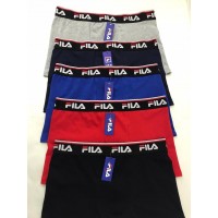 Хлопковые мужские боксеры FILA Арт: 4891-1