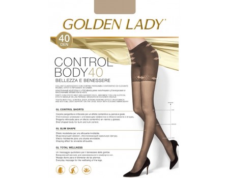 Колготки моделирующие GOLDEN LADY Control Body 40