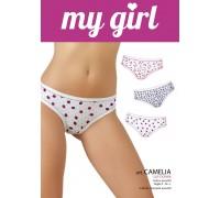 Женские трусики-слипы JADEA MY GIRL Intimo Artu Арт.: CAMELIA