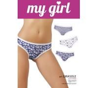Жіночі трусики-сліпи JADEA MY GIRL Intimo Artu Арт.: GIRASOLE