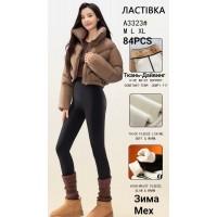 Женские утепленные лосины легинсы на флисе ЛАСТОЧКА Арт.: A3323 / M.L.XL. /