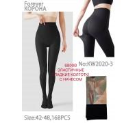 Колготи жіночі з начосом 6800D КОРОНА Арт.: KW2020-3 / 42-48 /