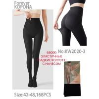 Колготи жіночі з начосом 6800D КОРОНА Арт.: KW2020-3 / 42-48 /