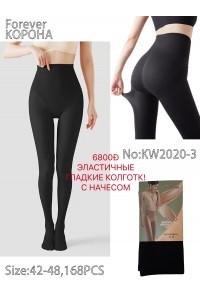 Колготы женские с начесом 6800D КОРОНА Арт.: KW2020-3 / 42-48 /