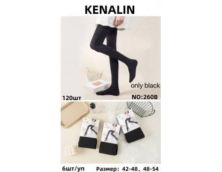 Жіночі бавовняні колготки KENALIN Арт.: 260 / Чорний /