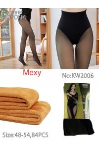 Колготы женские с утяжкой на меху КОРОНА Арт.: KW2006 / 54-60 /