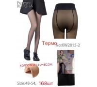 Колготы женские с начесом КОРОНА Арт.: KW2015-2 / 48-54 /