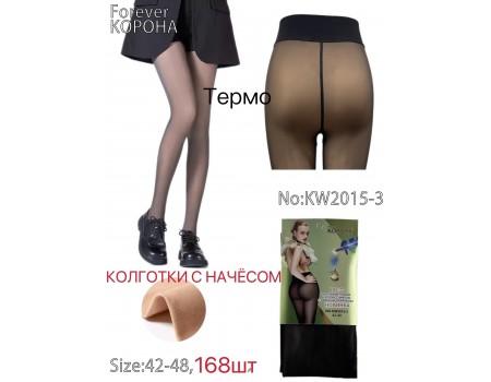 Колготы женские с начесом КОРОНА Арт.: KW2015-3 / 42-48 /