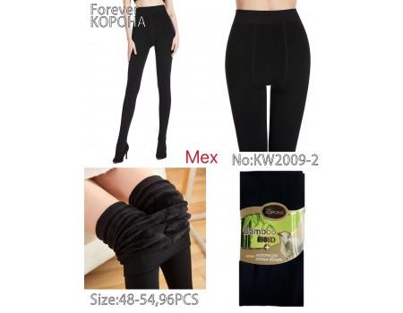 Колготи жіночі з начосом бамбук термо КОРОНА Арт.: KW2009-2 / 48-54 /