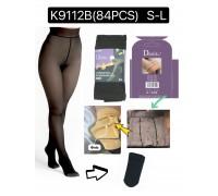 Колготы женские с флисом ФЕННА Арт.: K9112B / S-L /