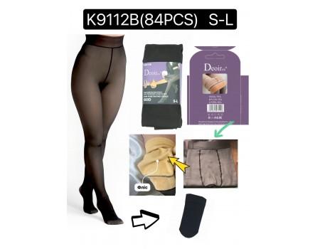 Колготы женские с флисом ФЕННА Арт.: K9112B / S-L /