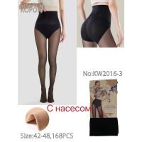 Колготи жіночі на флісі з імітацією другої шкіри КОРОНА Арт.: KW2016-3 / 42-48 /