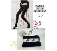 Женские теплые колготки Фенна Арт.: T-K9109 / 42-48.48-54 /