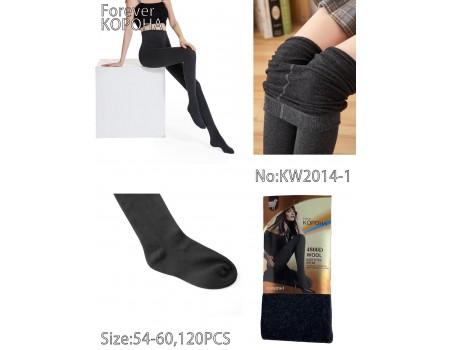 Колготы женские с начесом КОРОНА Арт.: KW2014-1 / 54-60 /
