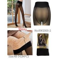 Жіночі хутряні колготки Корона арт.: KW2005-2 / 48-54 /