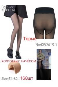 Колготы женские с начесом КОРОНА Арт.: KW2015-1 / 54-60 /