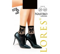 Носки женские с узором LORES Nastro calzino 20-60