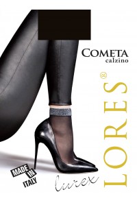 Носки женские с люрексом LORES Cometa calzino 20