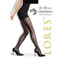 Колготки з візерунком LORES Leopardo 20-40