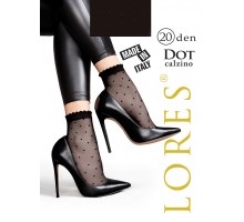 Шкарпетки жіночі з візерунком LORES Dot 20 calzino