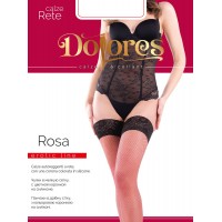Панчохи сітчасті DOLORES Rosa rete