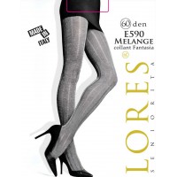 Колготки із візерунком LORES E590 Melange 60