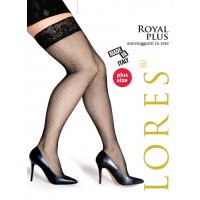 Панчохи в сітку LORES Royal Plus calze rete