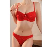 Комплект ENUOANGGEE на тонкому поролоні з трусиками-бразиліано Арт: 9220# C