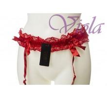 Пояс для чулок кружевной с бантиками Huasheng Арт: 0821#