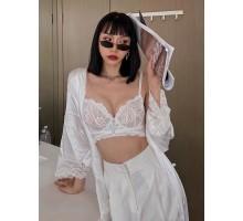 Комплект MANDHARI тонкий без поролона с трусиками-слипами Арт: 9380 C