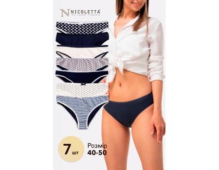 Женские слипы неделька Nicoletta Арт: 37495