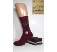 Шерстяные женские носки SANBELLA высокие Арт.: 4118/ Верблюд /
