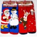 Махровые новогодние женские носки KARDESLER Л.П. высокие Арт.: 01228 / Merry Christmas /