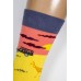 Стрейчевые мужские носки Happy Socks высокие Арт.: 623399-5 / Сафари /