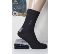 Стрейчевые мужские носки КОРОНА высокие Арт.: A1312