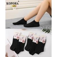 Стрейчові жіночі шкарпетки КОРОНА укорочені Арт.: B2318-5