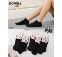 Стрейчові жіночі шкарпетки КОРОНА укорочені Арт.: B2318-5