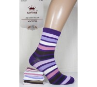 Стрейчевые женские носки КОРОНА средней высоты Арт.: B2327-1